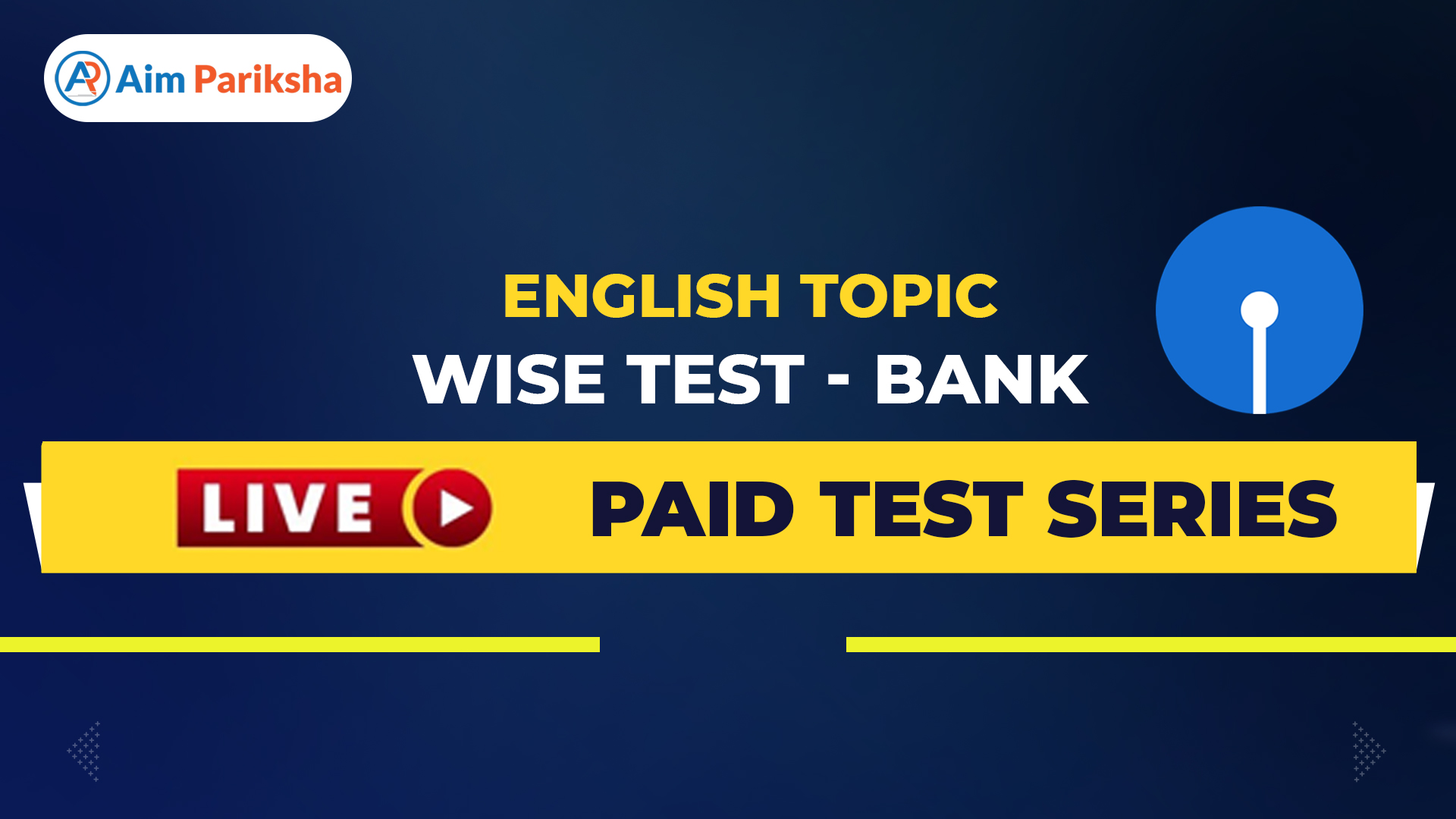 English Topic Wise Test - Bank